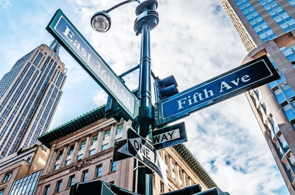 5th Avenue in New York City