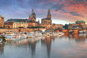Dresden mit Sächsischer Dampfschifffahrt